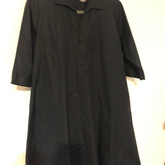 Max Mara Leisure Elbow-Sleeve Collared Day Dress - Picture 11 of 16